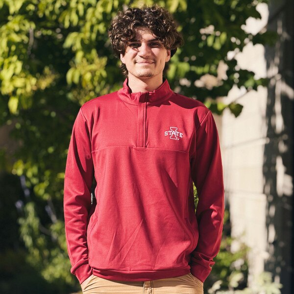 Authentic Brand Cardinal I-State Miro Quarter Zip